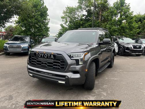 Magnetic Gray Metallic 2025 Toyota Sequoia TRD Pro