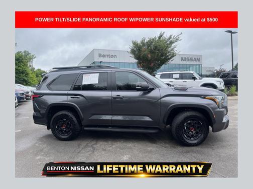 Magnetic Gray Metallic 2025 Toyota Sequoia TRD Pro
