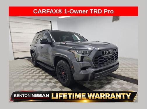 Magnetic Gray Metallic 2025 Toyota Sequoia TRD Pro
