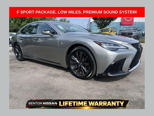Silver 2023 Lexus LS 500 F Sport