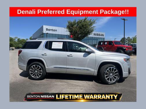 Quicksilver Metallic 2020 GMC Acadia Denali