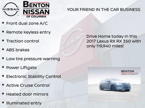 2017 Lexus RX 350 Base