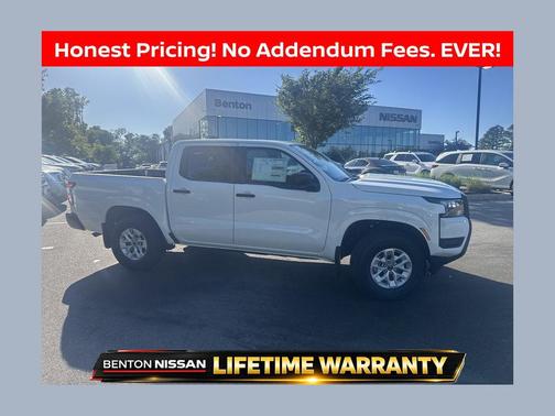Glacier White 2026 Nissan Frontier S