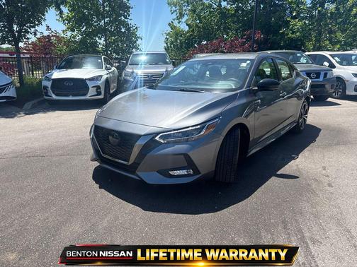 Gun Metallic 2022 Nissan Sentra SR