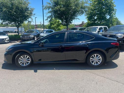 Midnight Black Metallic 2025 Toyota Camry XSE