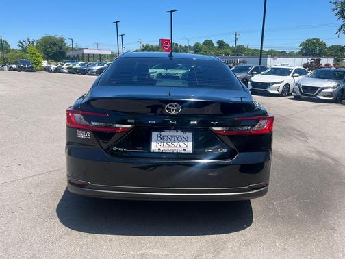 Midnight Black Metallic 2025 Toyota Camry XSE