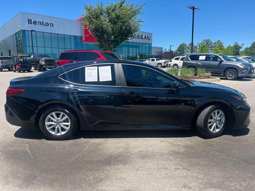 Midnight Black Metallic 2025 Toyota Camry XSE