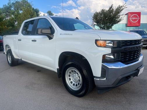 Summit White 2021 Chevrolet Silverado 1500 WT