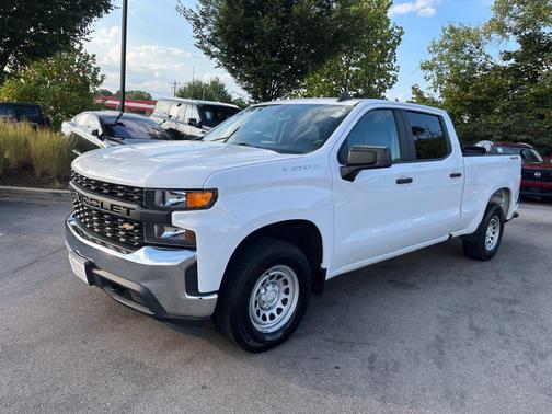 Summit White 2021 Chevrolet Silverado 1500 WT