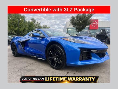 Riptide Blue Metallic 2025 Chevrolet Corvette 3LZ RWD