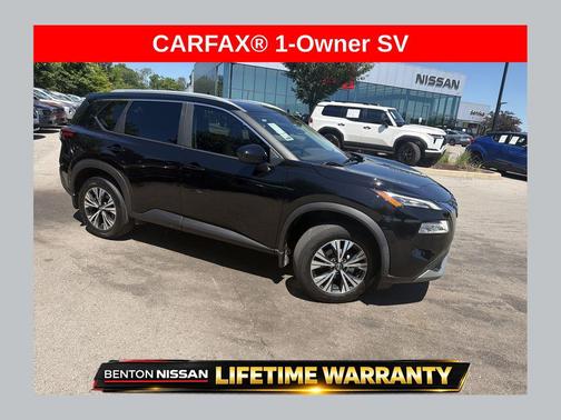 Super Black 2023 Nissan Rogue SV