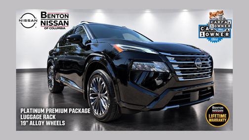 Super Black 2026 Nissan Rogue Platinum
