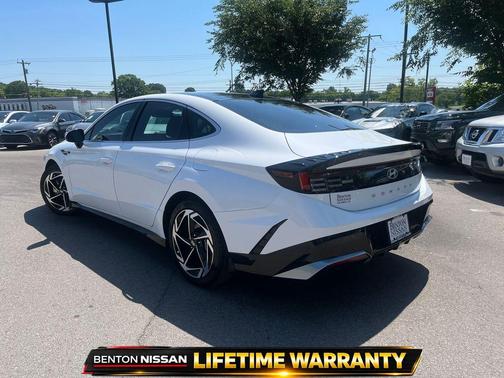 Serenity White 2024 Hyundai SONATA SEL