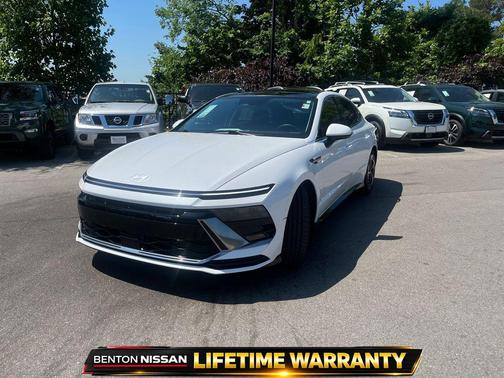 Serenity White 2024 Hyundai SONATA SEL