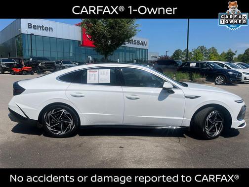 Serenity White 2024 Hyundai SONATA SEL