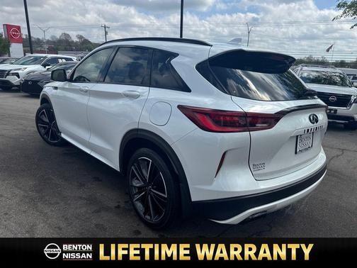 Radiant White 2023 INFINITI QX50 SPORT