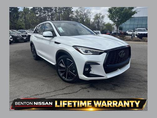 Radiant White 2023 INFINITI QX50 SPORT