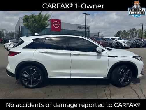 Radiant White 2023 INFINITI QX50 SPORT