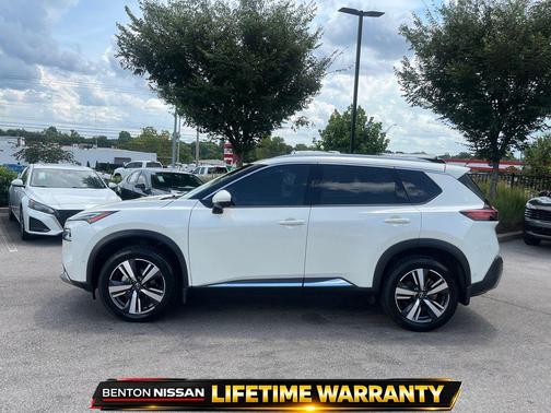 Pearl White Tricoat 2022 Nissan Rogue Platinum