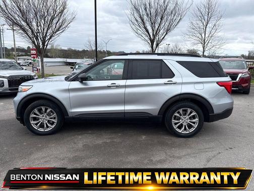 Iconic Silver Metallic 2020 Ford Explorer XLT