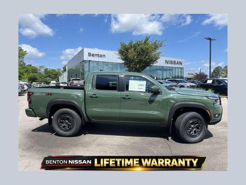 Tactical Green Metallic 2026 Nissan Frontier PRO-4X