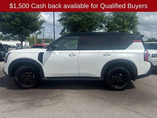 Aspen White/Super Black 2026 Nissan Armada PRO-4X