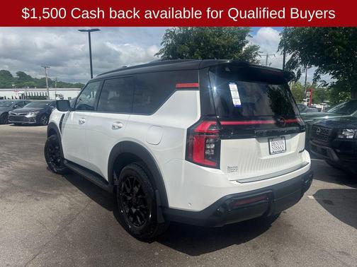 Aspen White/Super Black 2026 Nissan Armada PRO-4X