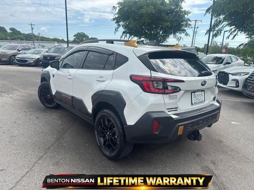 Crystal White Pearl 2024 Subaru Crosstrek Wilderness
