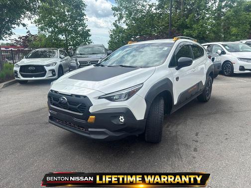 Crystal White Pearl 2024 Subaru Crosstrek Wilderness