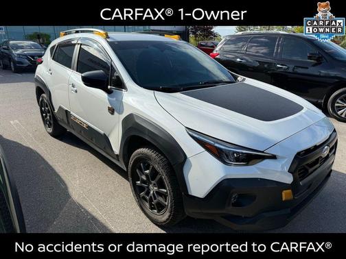 Crystal White Pearl 2024 Subaru Crosstrek Wilderness