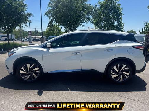 Pearl White 2017 Nissan Murano Platinum