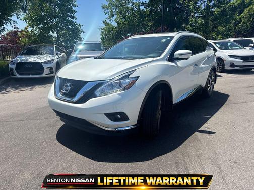 Pearl White 2017 Nissan Murano Platinum