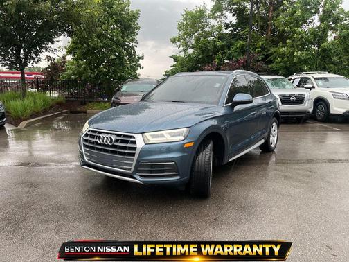 Blue Metallic 2018 Audi Q5 2.0T Tech Premium
