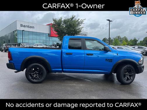 Hydro Blue Pearlcoat 2022 RAM 1500 Classic Warlock Quad Cab 4x4 6'4' Box