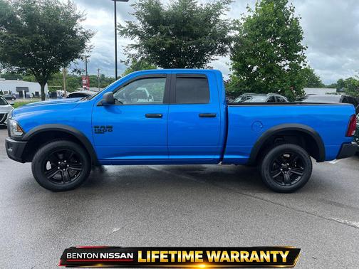Hydro Blue Pearlcoat 2022 RAM 1500 Classic Warlock Quad Cab 4x4 6'4' Box