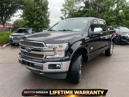 Shadow Black 2018 Ford F-150 King Ranch