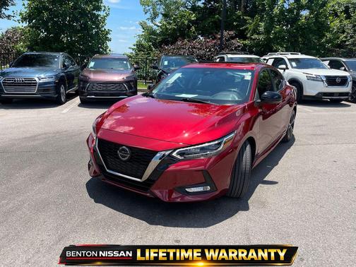 Scarlet Ember Tintcoat 2023 Nissan Sentra SR