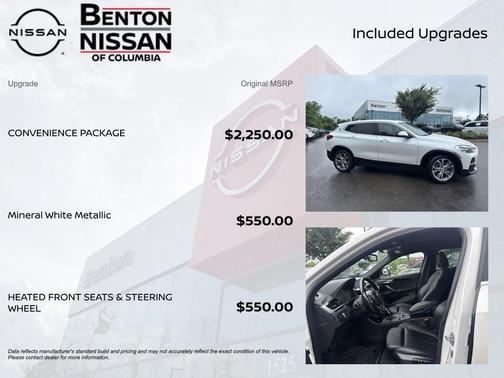 Mineral White Metallic 2022 BMW X2 xDrive28i