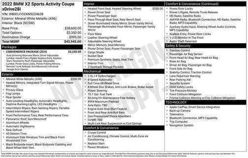 Mineral White Metallic 2022 BMW X2 xDrive28i