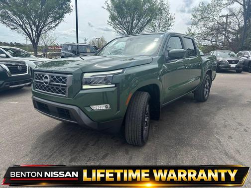 Tactical Green Metallic 2024 Nissan Frontier SL