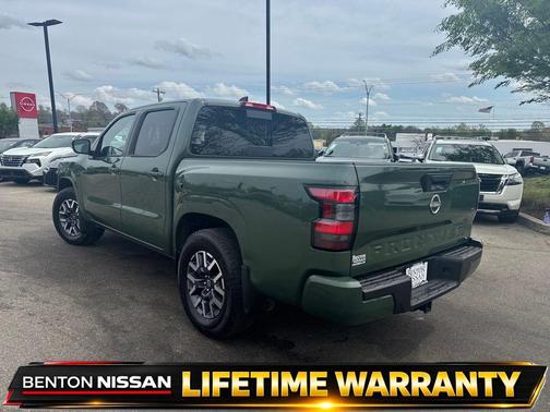 Tactical Green Metallic 2024 Nissan Frontier SL