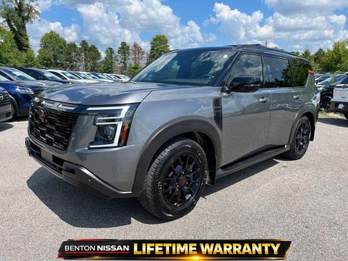 Gun Metallic/Super Black 2026 Nissan Armada PRO-4X