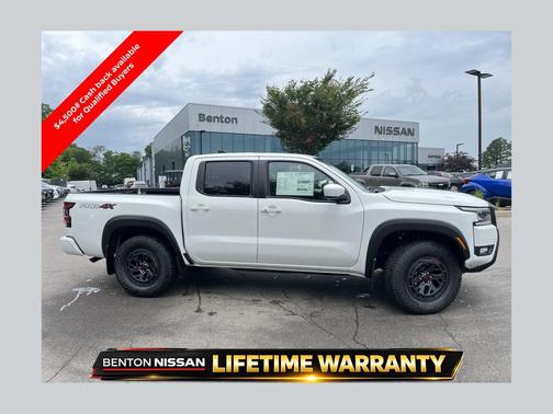 Glacier White 2026 Nissan Frontier PRO-4X