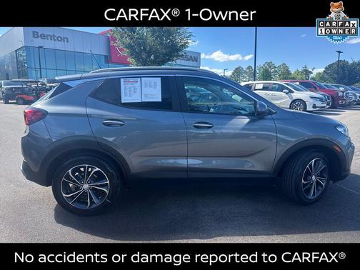 Satin Steel Gray Metallic 2022 Buick Encore GX Select