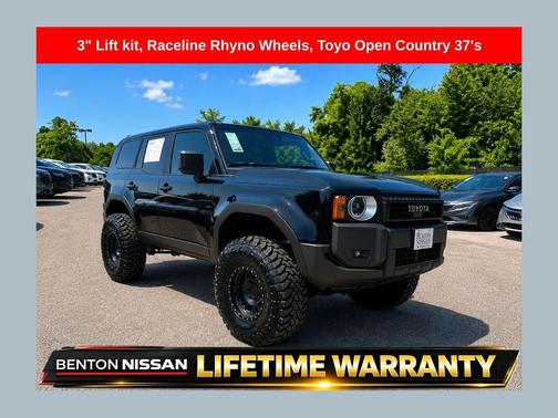 Black 2025 Toyota Land Cruiser 1958