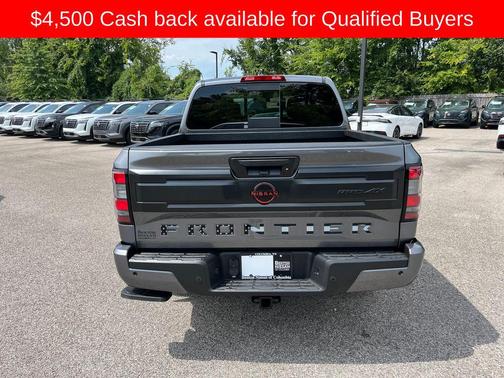 Gun Metallic 2026 Nissan Frontier PRO-4X