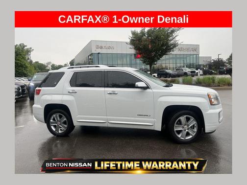 Summit White 2017 GMC Terrain Denali