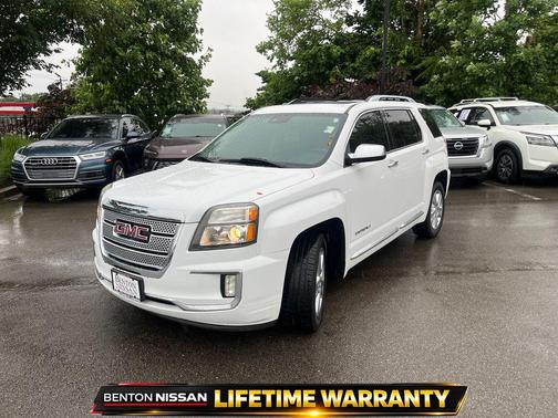 Summit White 2017 GMC Terrain Denali