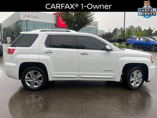 Summit White 2017 GMC Terrain Denali