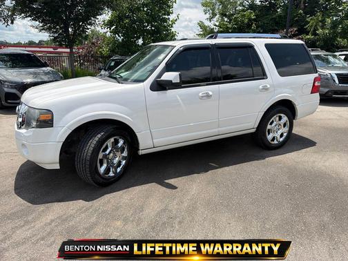 White Platinum Clearcoat Metallic 2014 Ford Expedition Limited